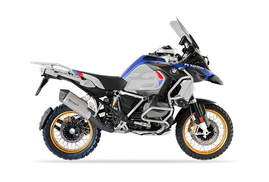 HPCorse SPS Carbon Endschalldämpfer | Kurz | mit E-Nummer | Satin | passend für BMW R 1250 GS / Adventure - Modelle (2018-2024)