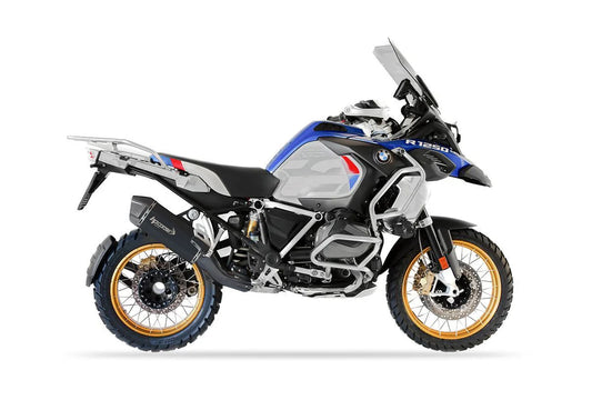 HPCorse SPS Carbon Endschalldämpfer | Kurz | mit E-Nummer | Ceramic-Schwarz | passend für BMW R 1250 GS / Adventure - Modelle (2018-2024)