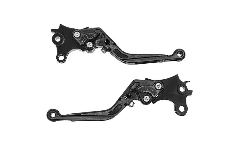 Touratech Brems- und Kupplungshebel Set | ABE | klappbar | verstellbar | lang | passend für BMW R 1250 GS / R 1200 GS (LC) / R 1200 GS Adventure (LC) - Modelle