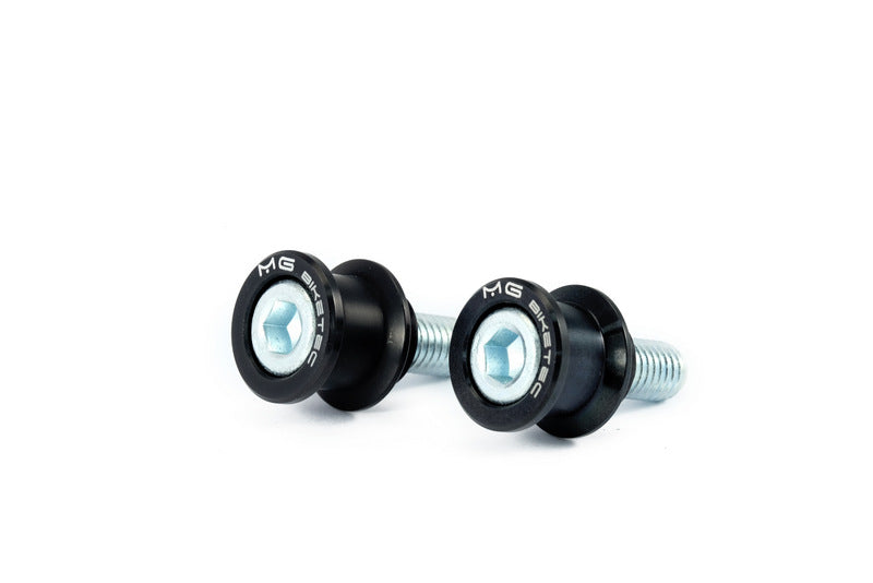 MG Biketec Montageständeraufnahme - Bobbins | M8 x 1,25 mm Gewinde | passend für Kawasaki Z650 - Modelle (2017-2025)