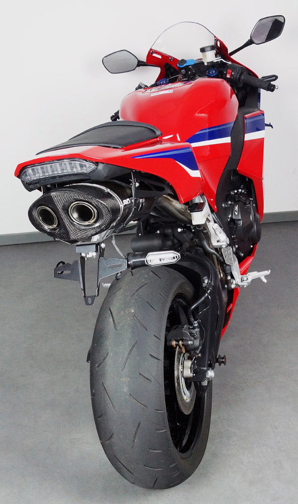 Bodis OVAL Q1-SN Slip-On | mit E-Nummer | Edelstahl-Schwarz | passend für Honda CBR 600 RR - Modelle (2024-)