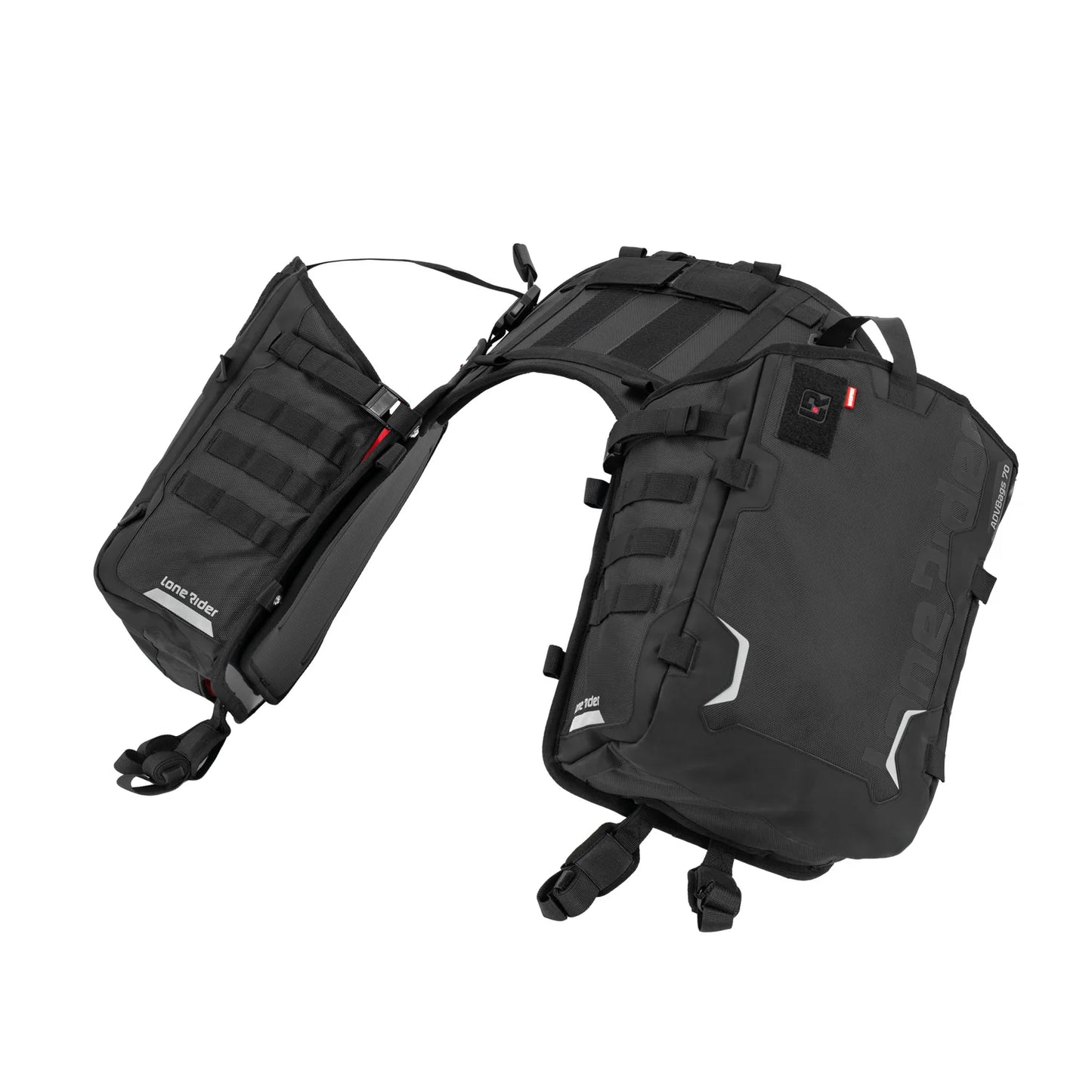 LoneRider | ADVBags - Trägerlose Satteltaschen | 70 L