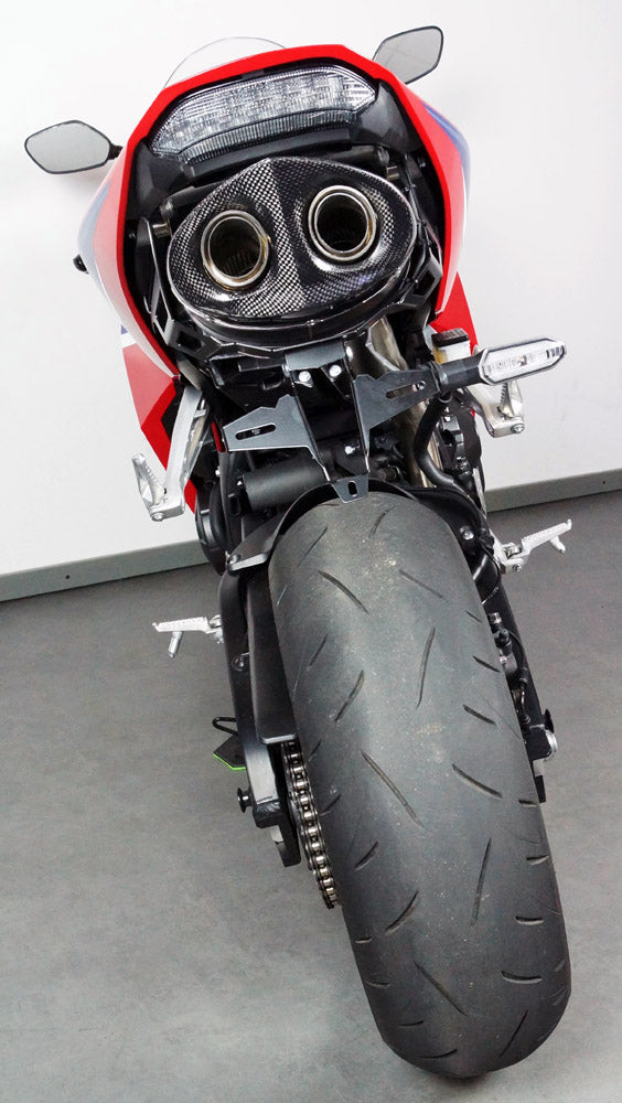 Bodis OVAL Q1-SN Slip-On | mit E-Nummer | Edelstahl-Schwarz | passend für Honda CBR 600 RR - Modelle (2024-)