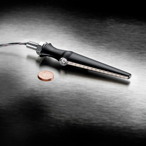 Kellermann Jetstream® CL | LED Lauflichtblinker mit Cruising Light | mit ECE | klar | vorne