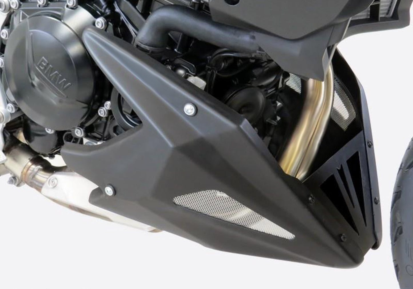 Bodystyle Bugspoiler | Raceline | schwarz-matt | mit ABE | passend für BMW F 900 R & XR (MR90/r) - Modelle (2025)