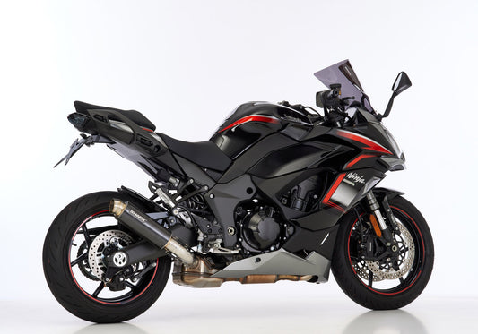 SHARK SRC 4 | Slip-On Endschalldämpfer | E-Nummer | Carbon | passend für Kawasaki Ninja 1100 SX / SE - Modelle (2025-2026)
