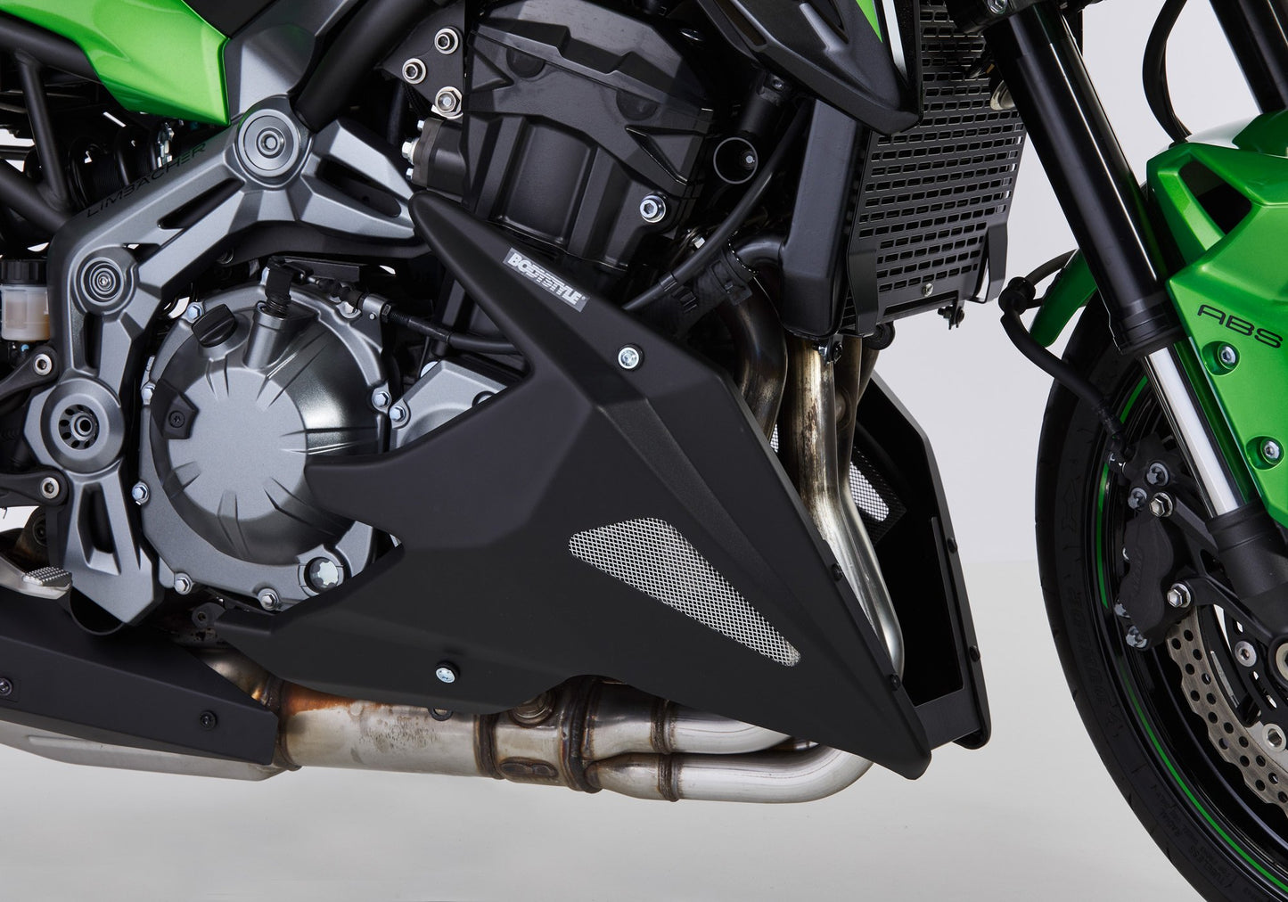 Bodystyle Bugspoiler | Raceline | schwarz-matt | mit ABE | passend für Kawasaki Z900/SE (ZR900S/ZR900V) - Modelle (2025)
