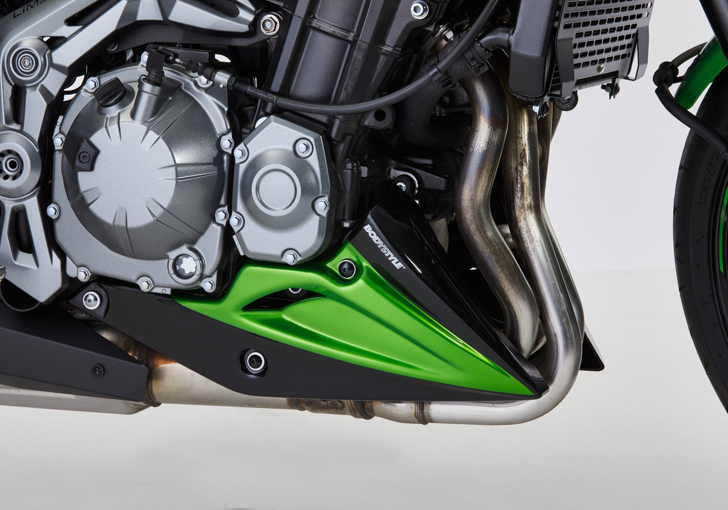 Bodystyle Bugspoiler | Sportsline | schwarz | mit ABE | passend für Kawasaki Z900/SE (ZR900S/ZR900V) - Modelle (2025)