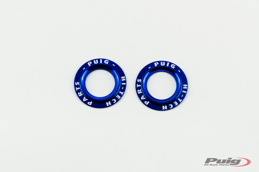 PUIG Achsprotektor PHB19 | blau | vorne | passend für Kawasaki Z900 / SE - Modelle (2025-2026)