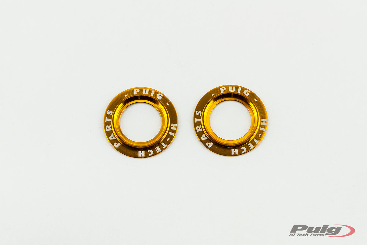 PUIG Achsprotektor PHB19 | gold | vorne | passend für Kawasaki Z900 / SE - Modelle (2025-2026)