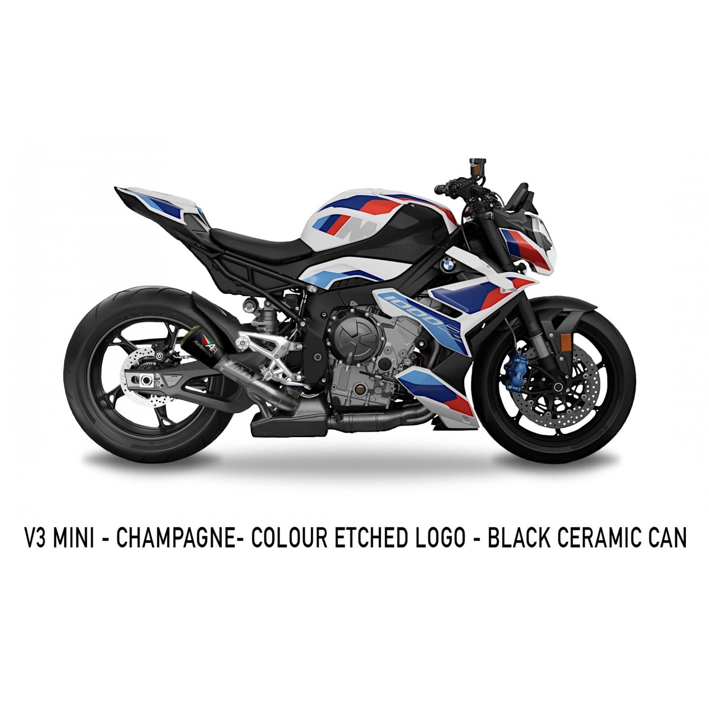 Austin Racing V3 Mini | Slip-On | E-Nummer | passend für BMW M 1000 R / RR - Modelle (2021-2024)
