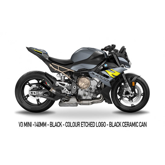 Austin Racing V3 Mini | Slip-On | E-Nummer | passend für BMW S 1000 R - Modelle (2021-2024)