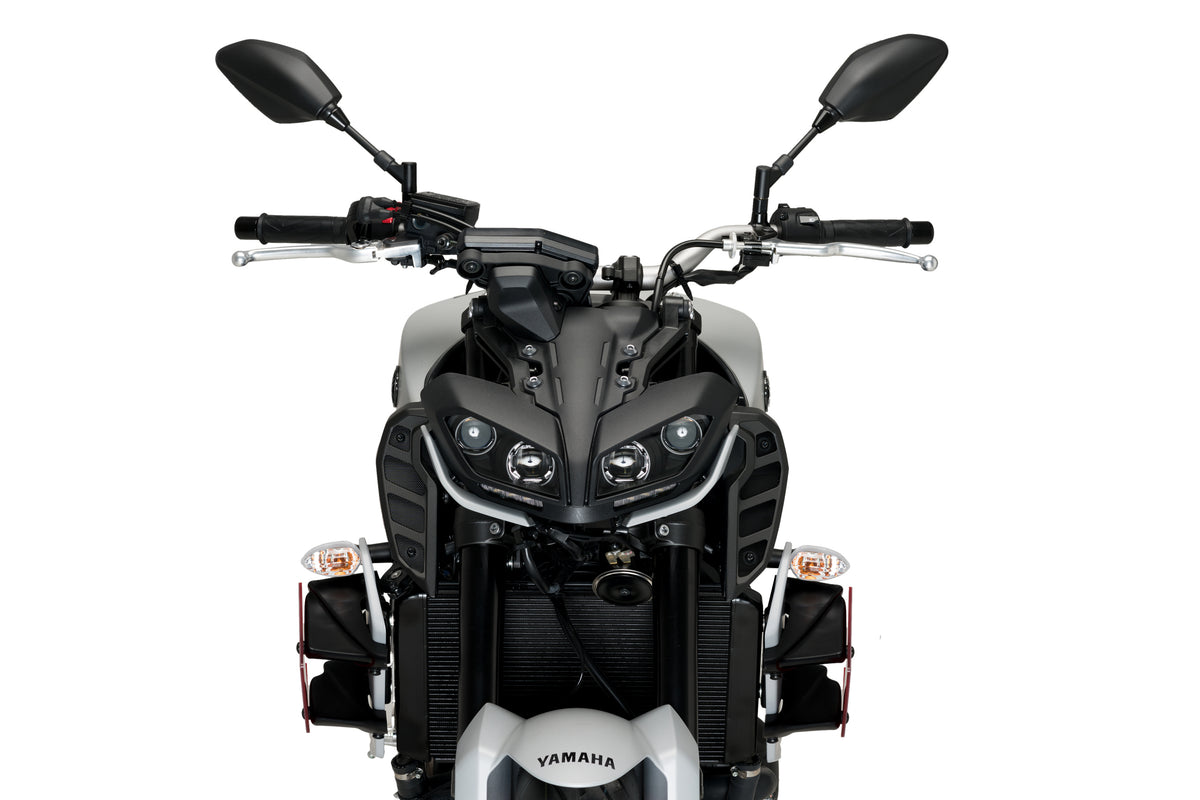 PUIG Downforce Naked Side Spoiler | mit ABE | rot | passend für Yamaha MT-09 / SP - Modelle (2017-2020)