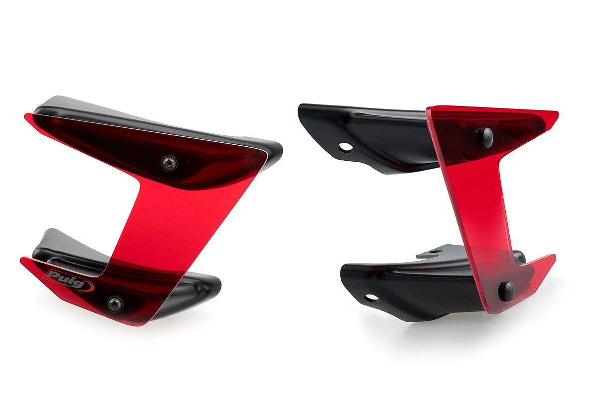 PUIG Downforce Naked Side Spoiler | mit ABE | rot | passend für Yamaha MT-09 / SP - Modelle (2017-2020)