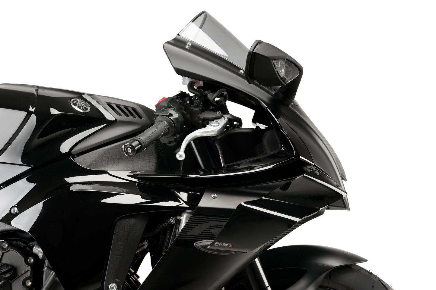 PUIG Frontspoiler GP | mit ABE | schwarz | passend für Yamaha YZF-R1 / M / Race - Modelle (2020-2024)