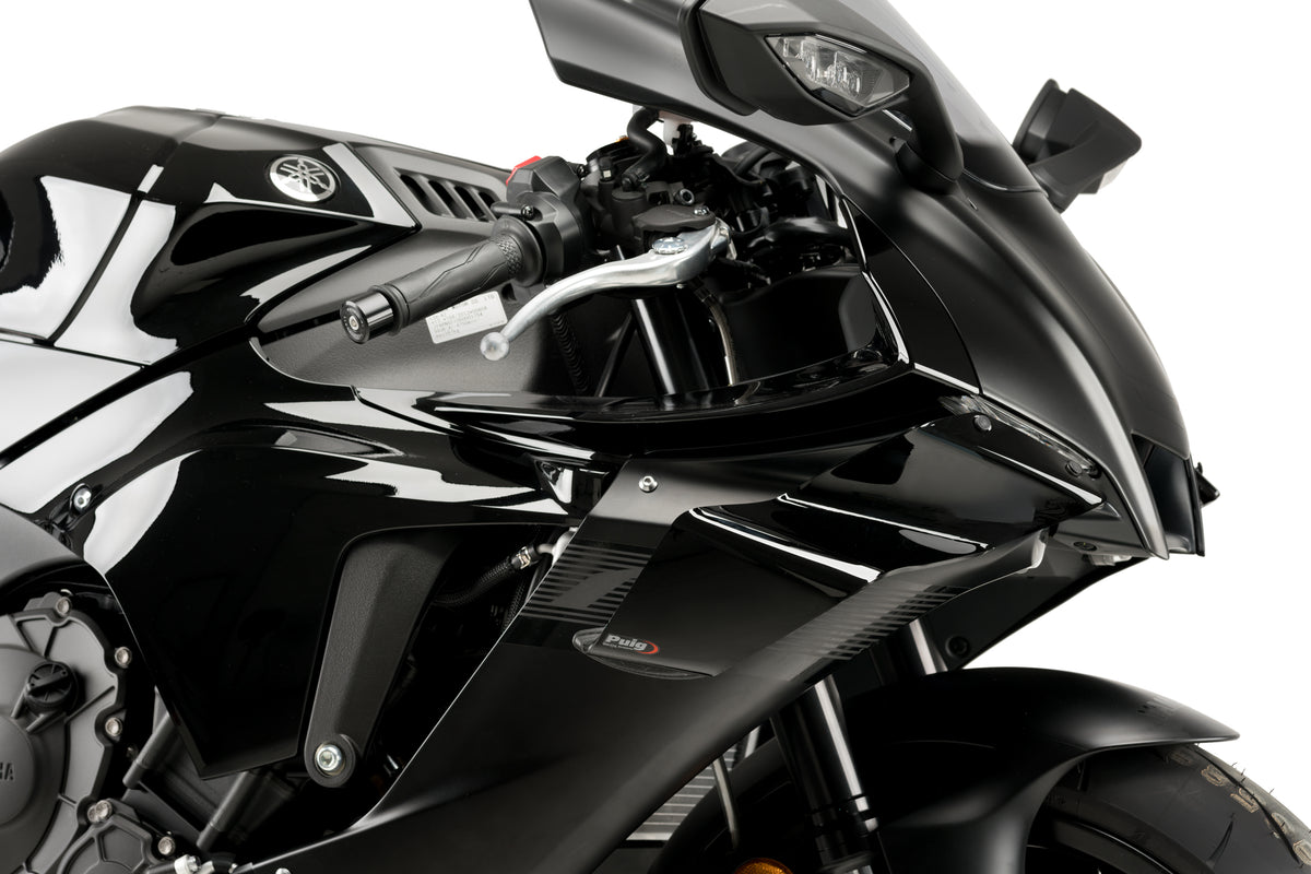 PUIG Frontspoiler GP | mit ABE | schwarz | passend für Yamaha YZF-R1 / M / Race - Modelle (2020-2024)