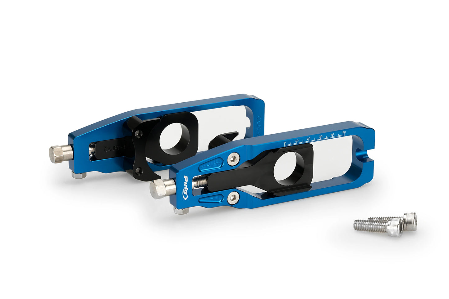 PUIG Kettenspanner | blau | passend für Aprilia RSV4 R & Tuono V4R - Modelle (2011-2014)