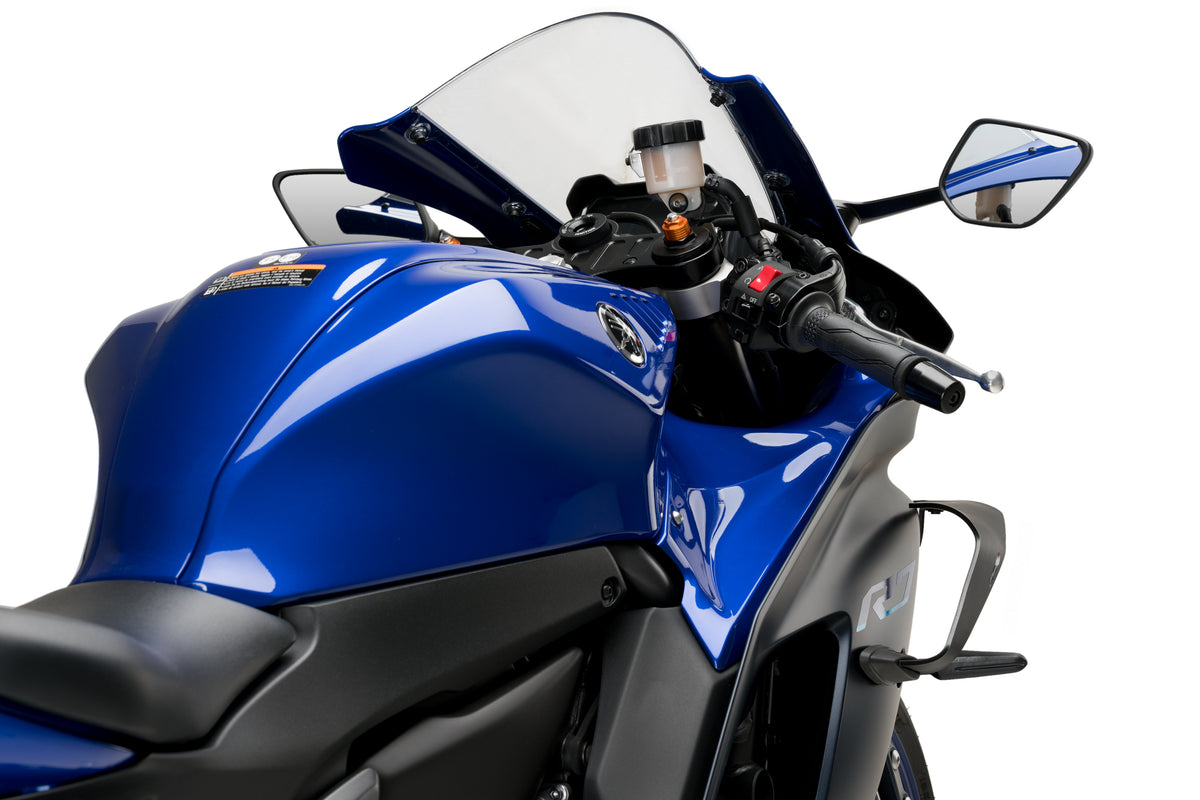 PUIG Race Side Spoiler | mit ABE | matt-schwarz | passend für Yamaha YZF-R7 - Modelle (2022-2026)