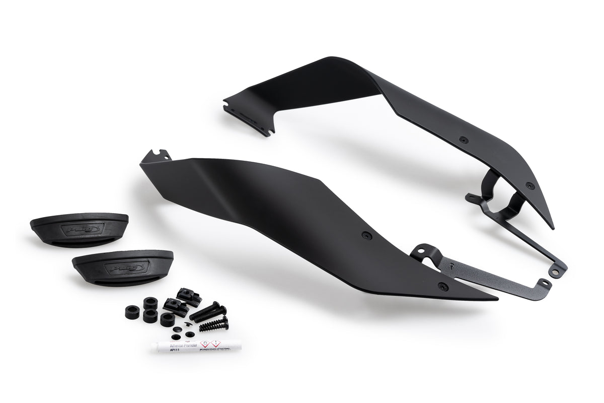 PUIG Race Side Spoiler | mit ABE | matt-schwarz | passend für Yamaha YZF-R7 - Modelle (2022-2026)