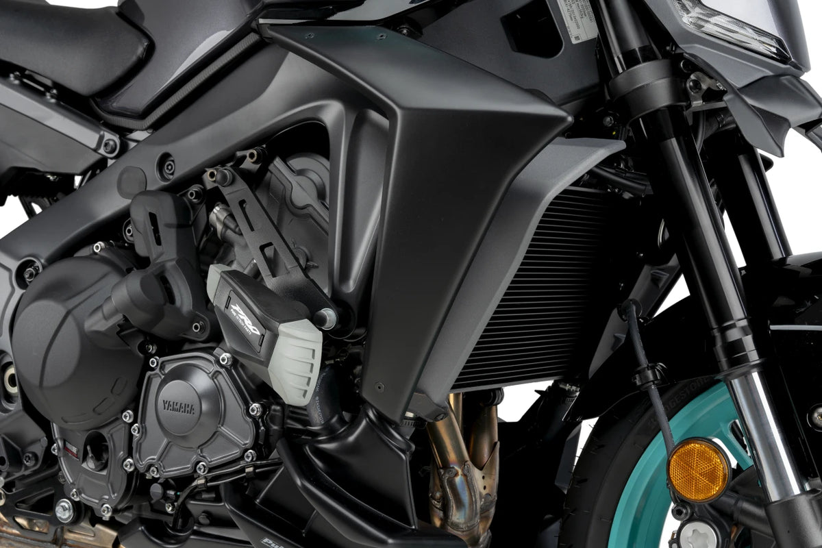 PUIG Sturzpads Pro 2.0. | PAAR | schwarz | passend für Yamaha MT-09 - Modelle (2024)