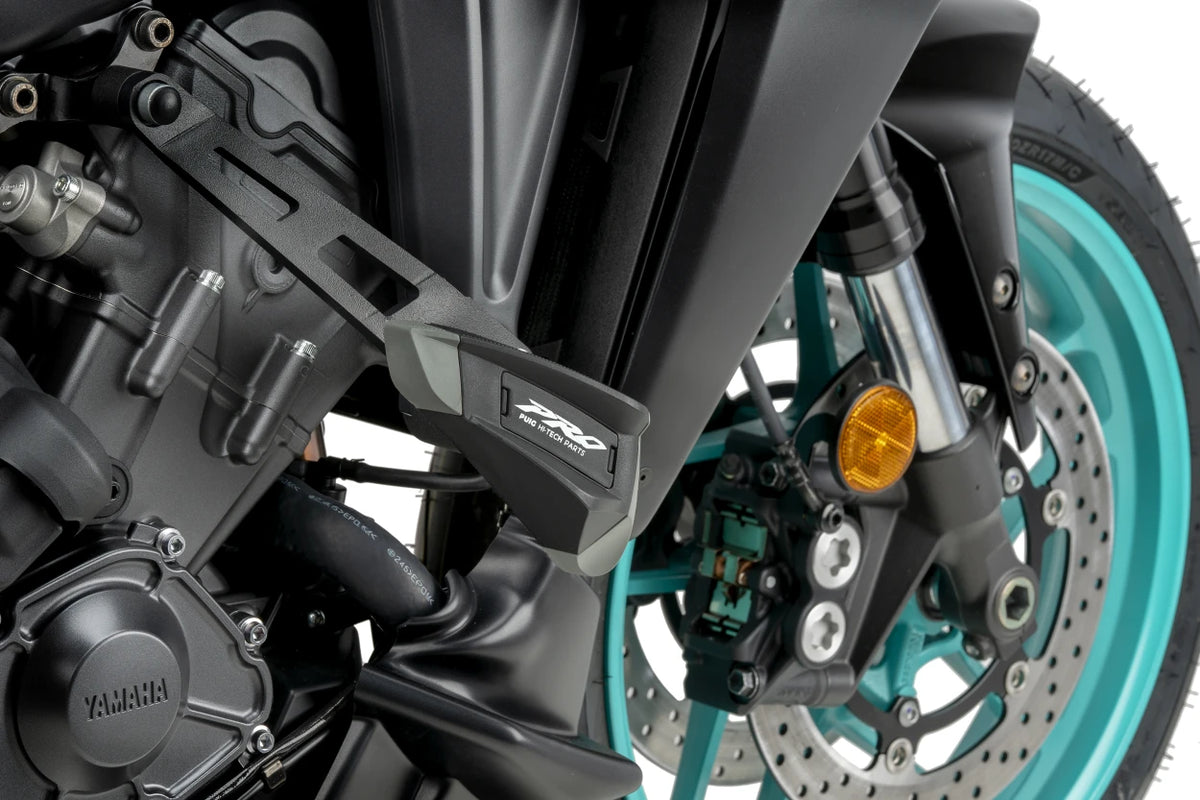 PUIG Sturzpads Pro 2.0. | PAAR | schwarz | passend für Yamaha MT-09 - Modelle (2024)