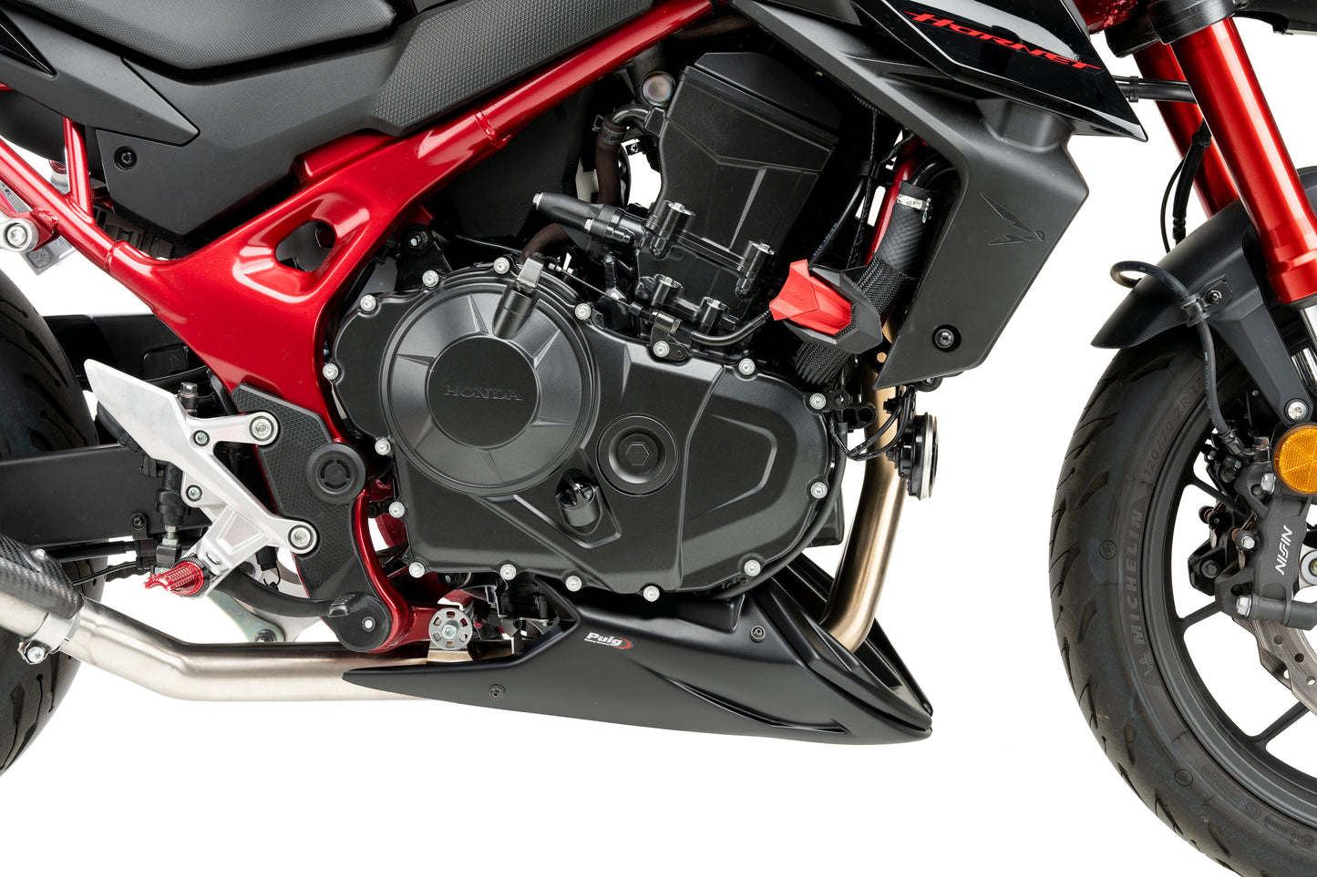 PUIG Bugspoiler | mit ABE | matt-schwarz | passend für Honda CB 750 Hornet / E-CLUTCH - Modelle (2023-2026)