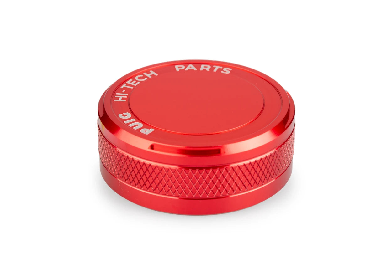 PUIG Bremsflüssigkeitsbehälter-Abdeckung | rot | passend für Kawasaki Z900 / SE - Modelle (2025-2026)