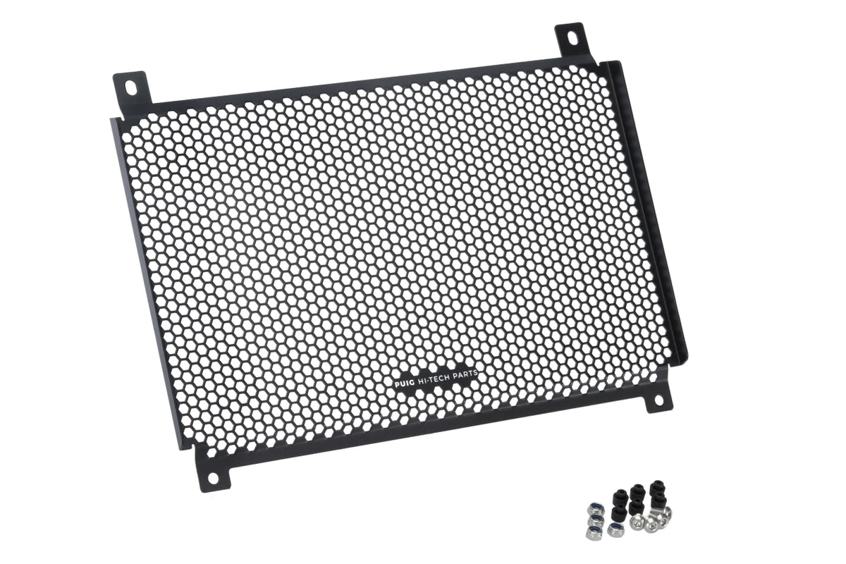 PUIG Radiator - Kühlerschutz | schwarz | passend für Kawasaki Z900 / SE - Modelle (2025-2026)