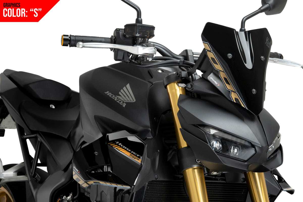 PUIG D12 Spoiler | mit ABE | graphics | passend für CB 1000 Hornet / SP - Modelle (2025)