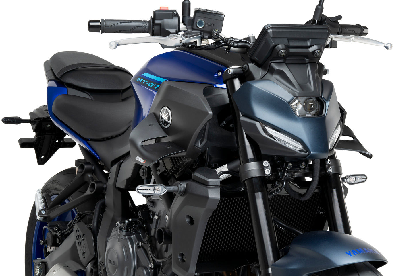 PUIG D12 Spoiler | mit ABE | matt-schwarz | passend für Yamaha MT-07 / Y-AMT - Modelle (2025-2026)