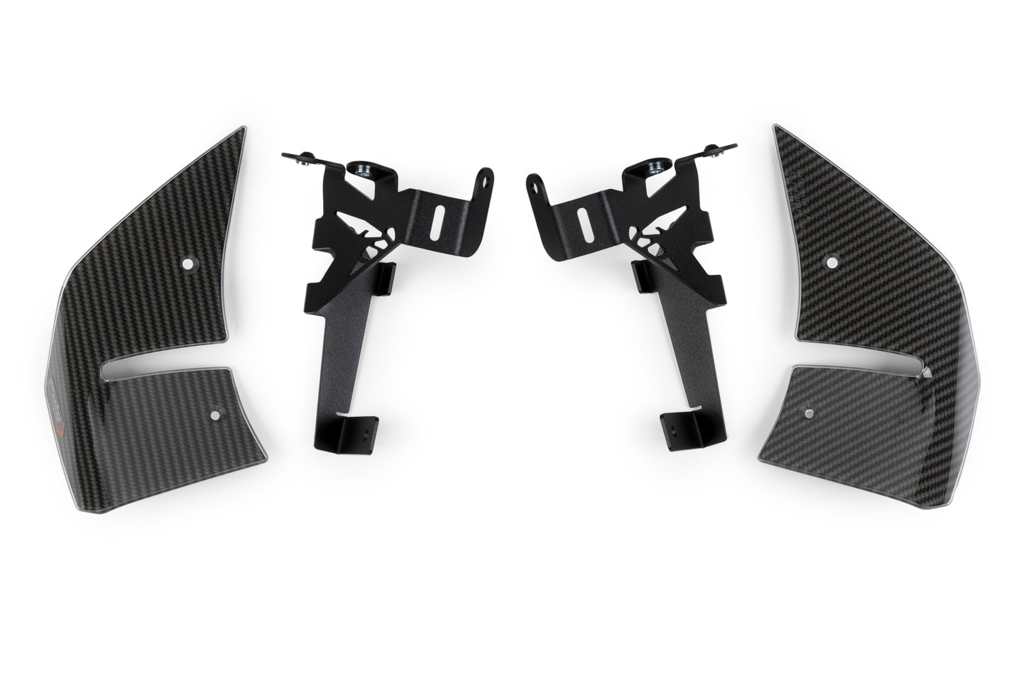 PUIG D12 Spoiler | mit ABE | carbon-look | passend für Honda CB 750 Hornet / E-Clutch - Modelle (2025-2026)