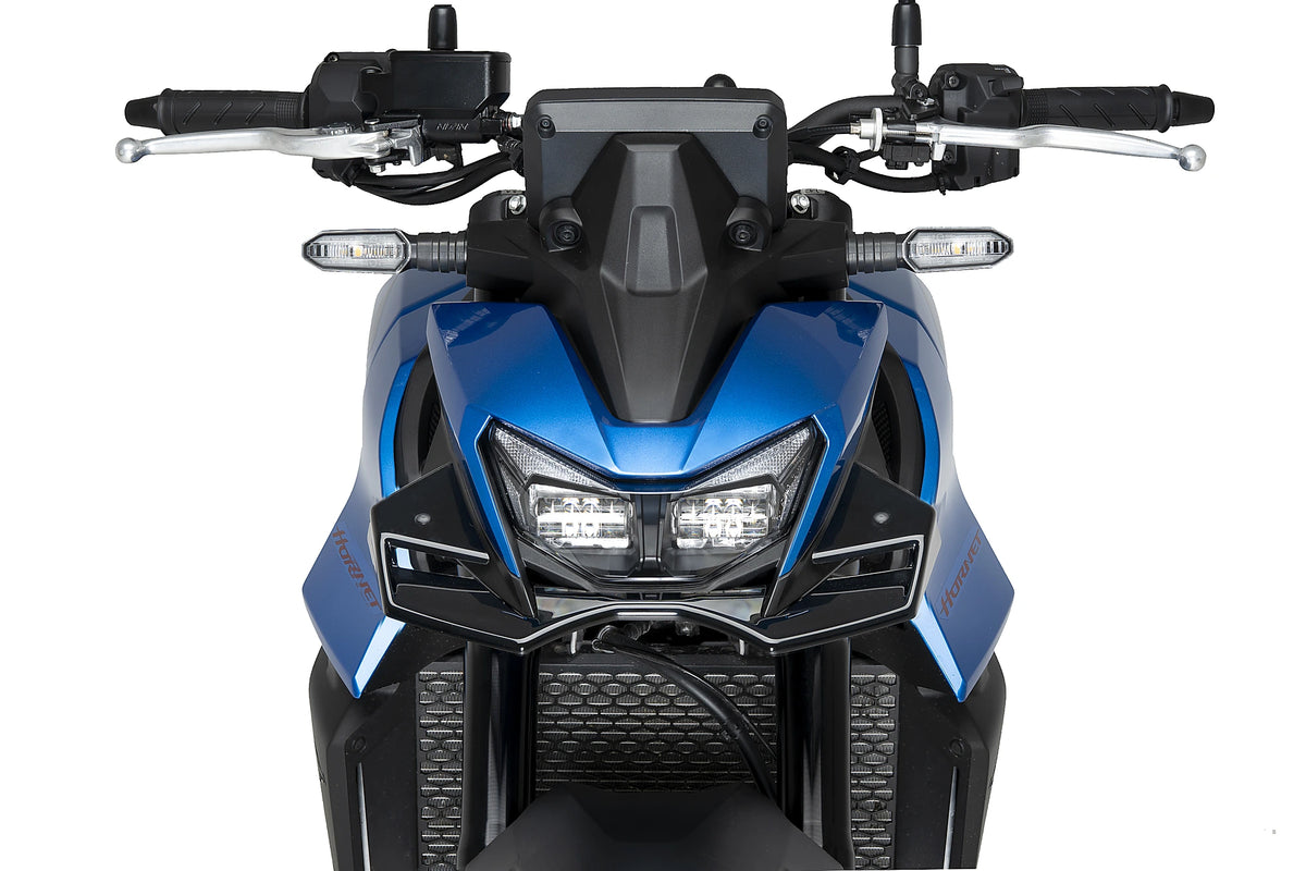 Spoiler avant Downforce Naked PUIG | avec ABE | noir | compatible avec les modèles Honda CB 750 Hornet / E-CLUTCH (2025-2026)