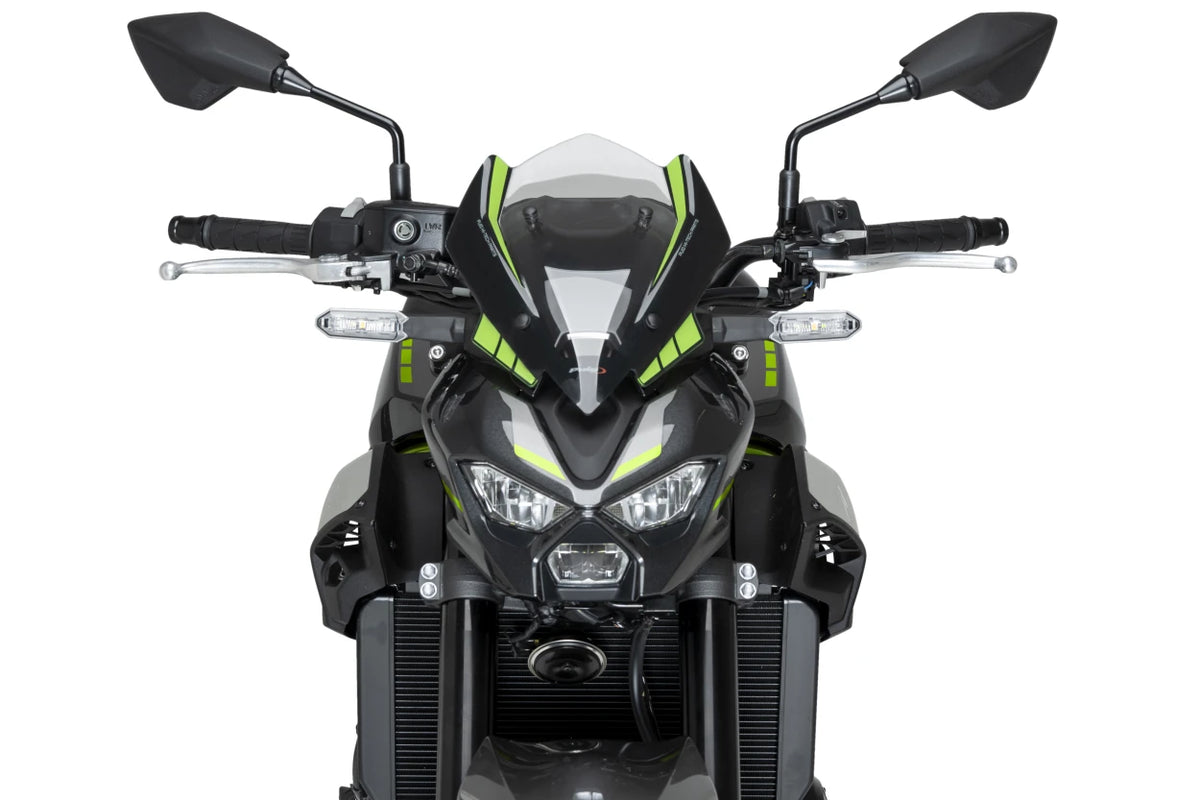 PUIG New Generation Sport Windschield | ABE | graphics | passend für Kawasaki Z900 / SE - Modelle (2025-2026)