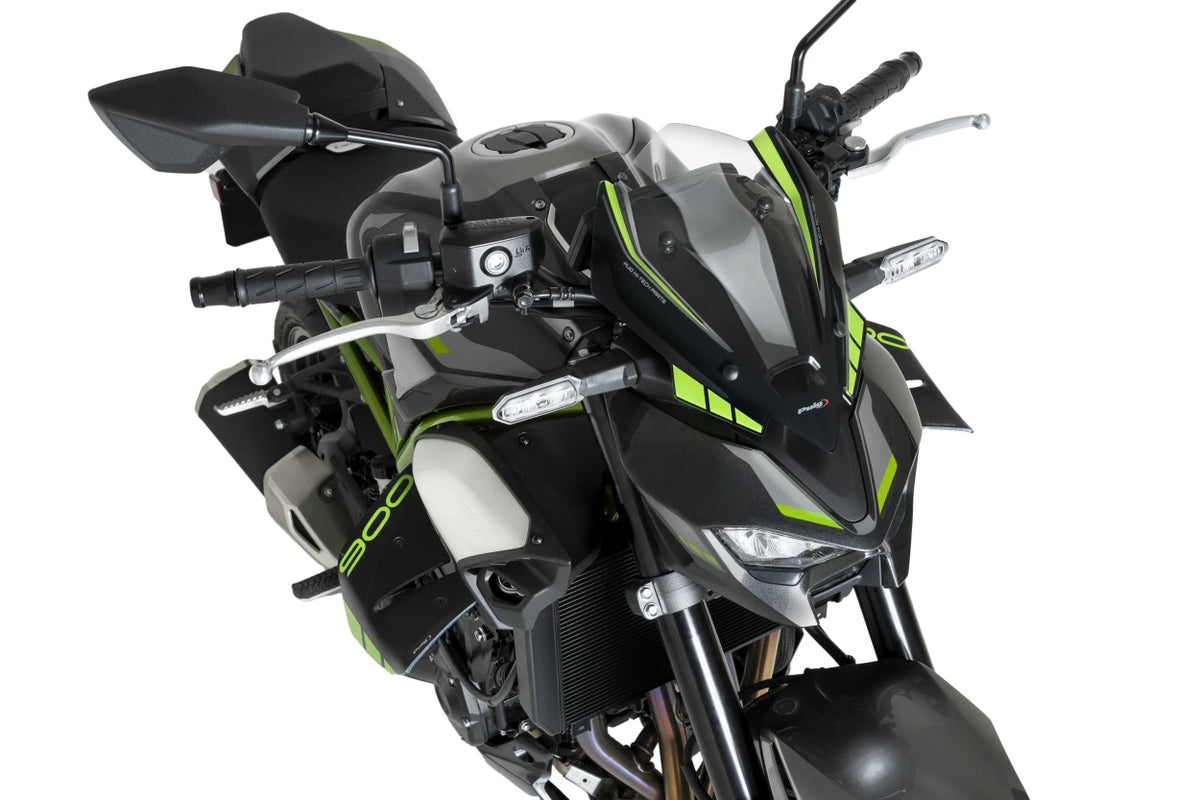 PUIG New Generation Sport Windschield | ABE | graphics | passend für Kawasaki Z900 / SE - Modelle (2025-2026)