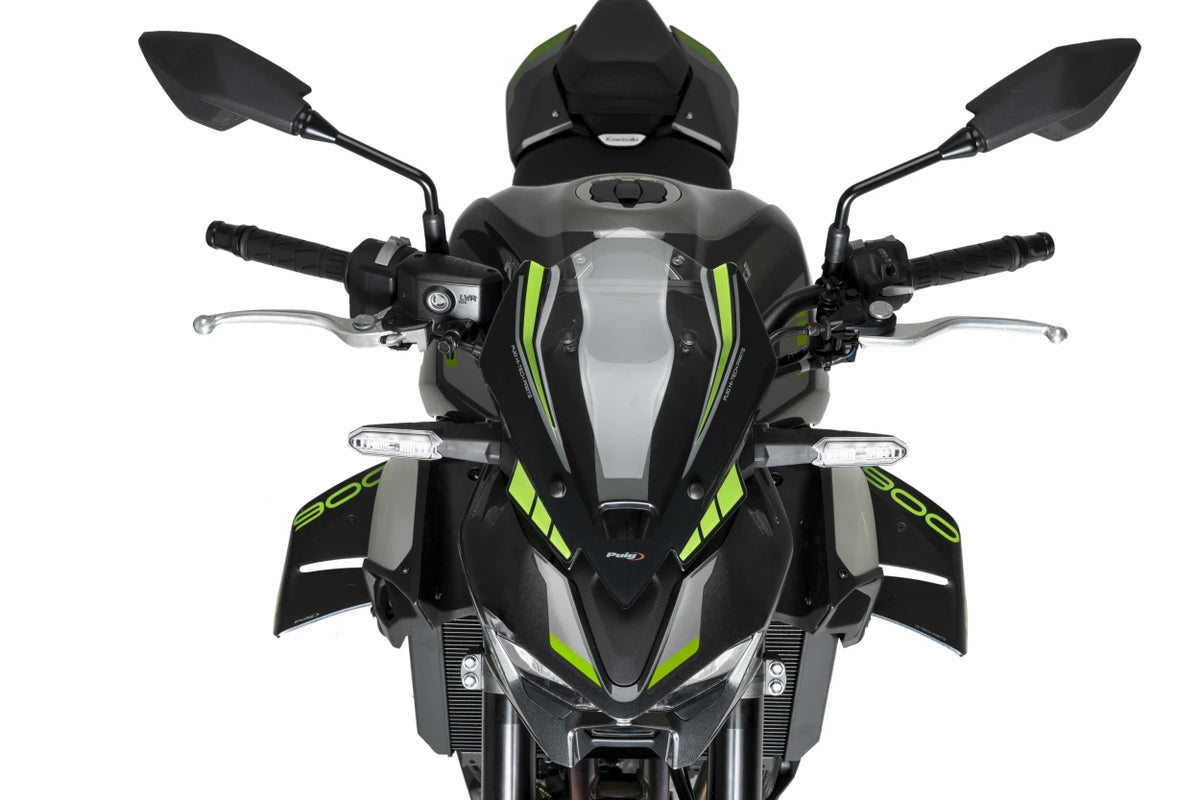 PUIG New Generation Sport Windschield | ABE | graphics | passend für Kawasaki Z900 / SE - Modelle (2025-2026)