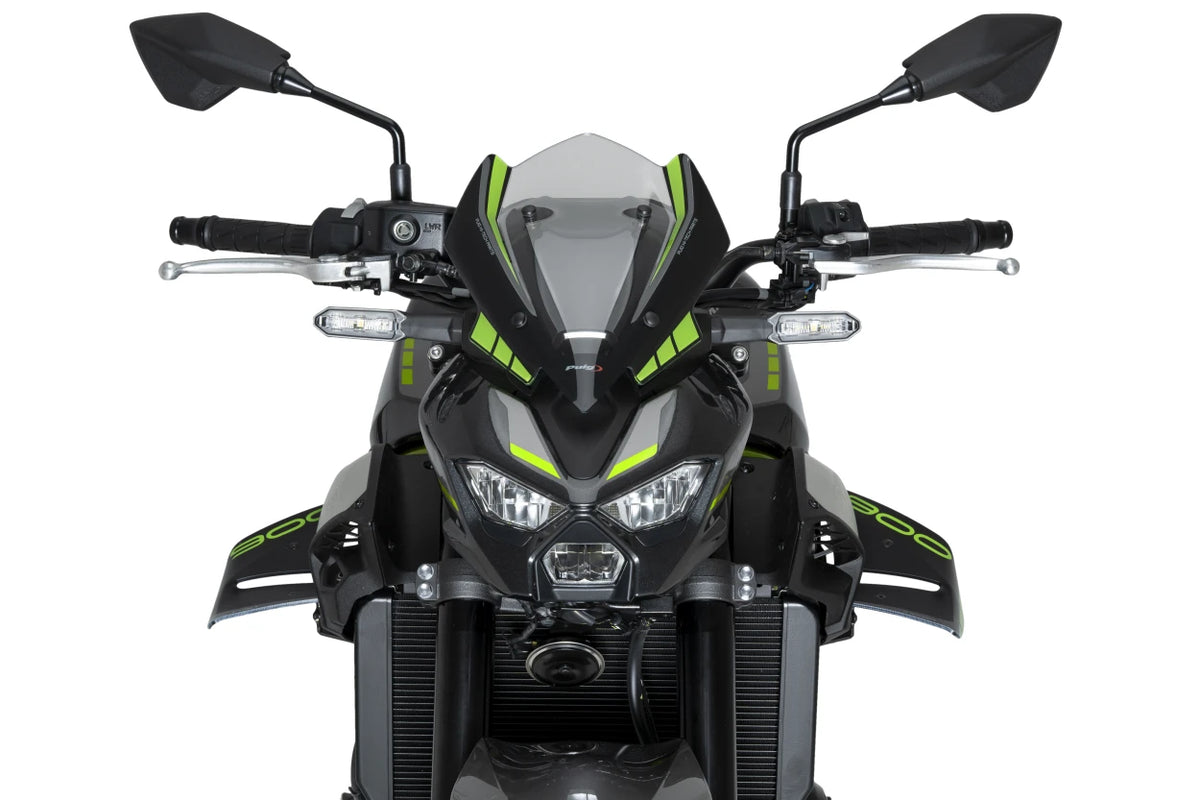 PUIG New Generation Sport Windschield | ABE | graphics | passend für Kawasaki Z900 / SE - Modelle (2025-2026)