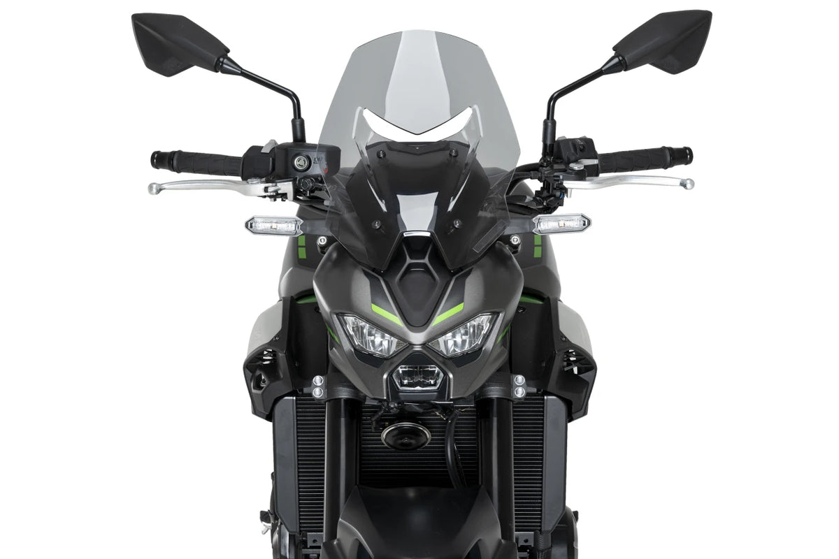 PUIG New Generation Touring Windschield | ABE | getönt | passend für Kawasaki Z900 / SE - Modelle (2025-2026)