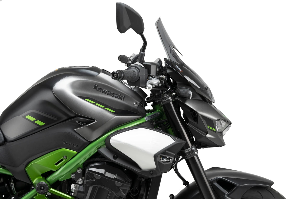 PUIG New Generation Touring Windschield | ABE | getönt | passend für Kawasaki Z900 / SE - Modelle (2025-2026)