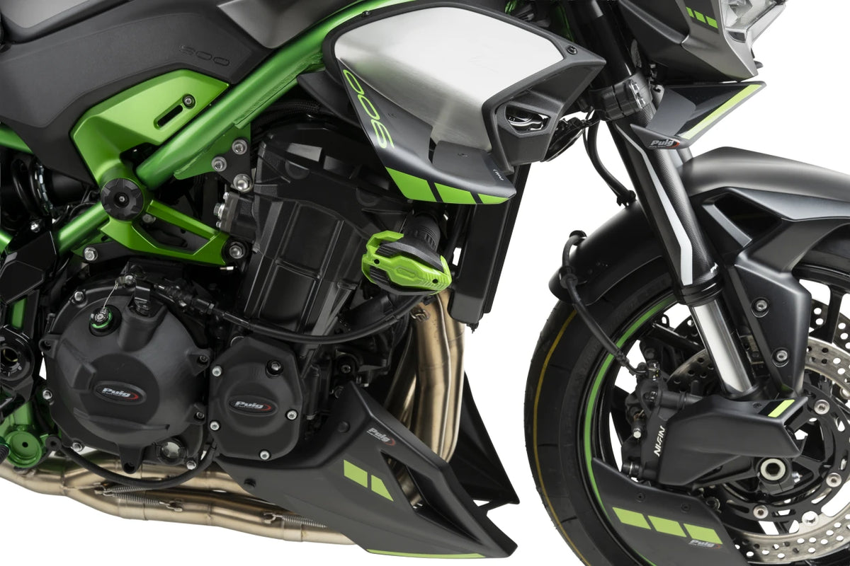 PUIG D12 Spoiler | mit ABE | graphics | passend für Kawasaki Z900 / SE - Modelle (2025-2026)