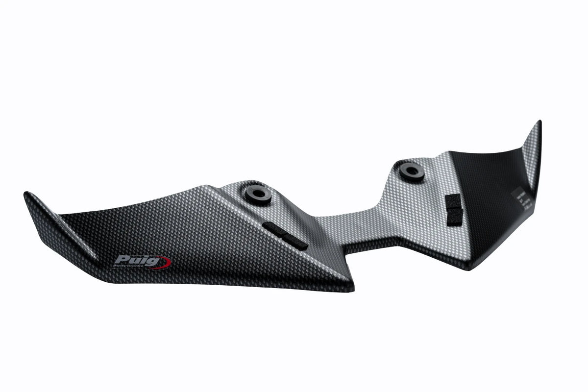 PUIG Downforce Naked Front Spoiler | ABE | carbon-look | passend für Kawasaki Z900 / SE - Modelle (2025-2026)