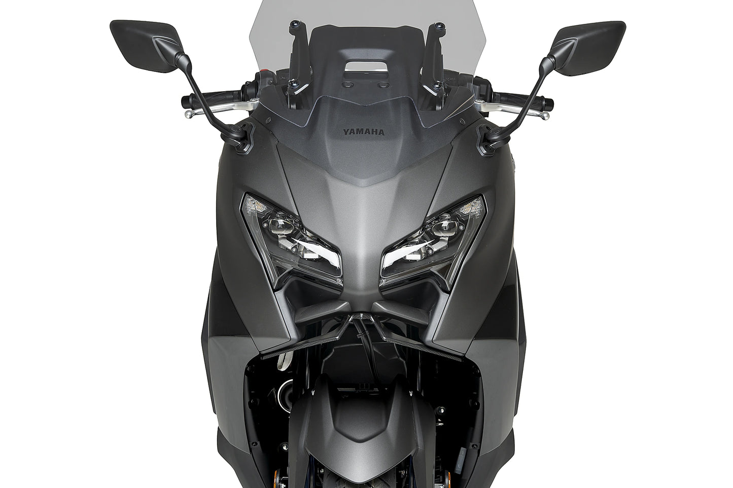 PUIG Downforce Naked Front Spoiler | mit ABE | carbon-look | passend für Yamaha T-MAX 560 / TECH MAX - Modelle (2025-2026)