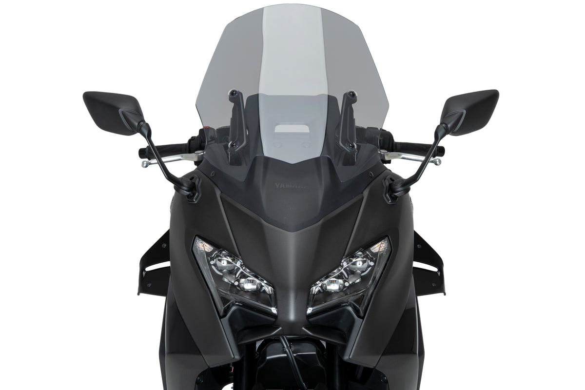 PUIG D12 Spoiler | mit ABE | schwarz | passend für Yamaha T-Max 560 / TECH MAX - Modelle (2022-2026)