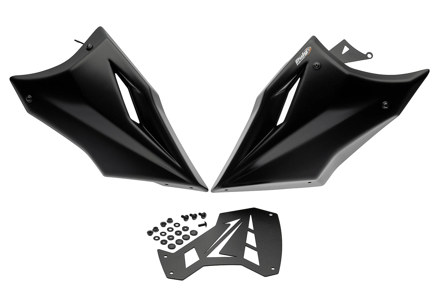 PUIG Bugspoiler | Modell 1 | mit ABE | matt-schwarz | passend für Kawasaki Z900 / SE - Modelle (2017-2026)