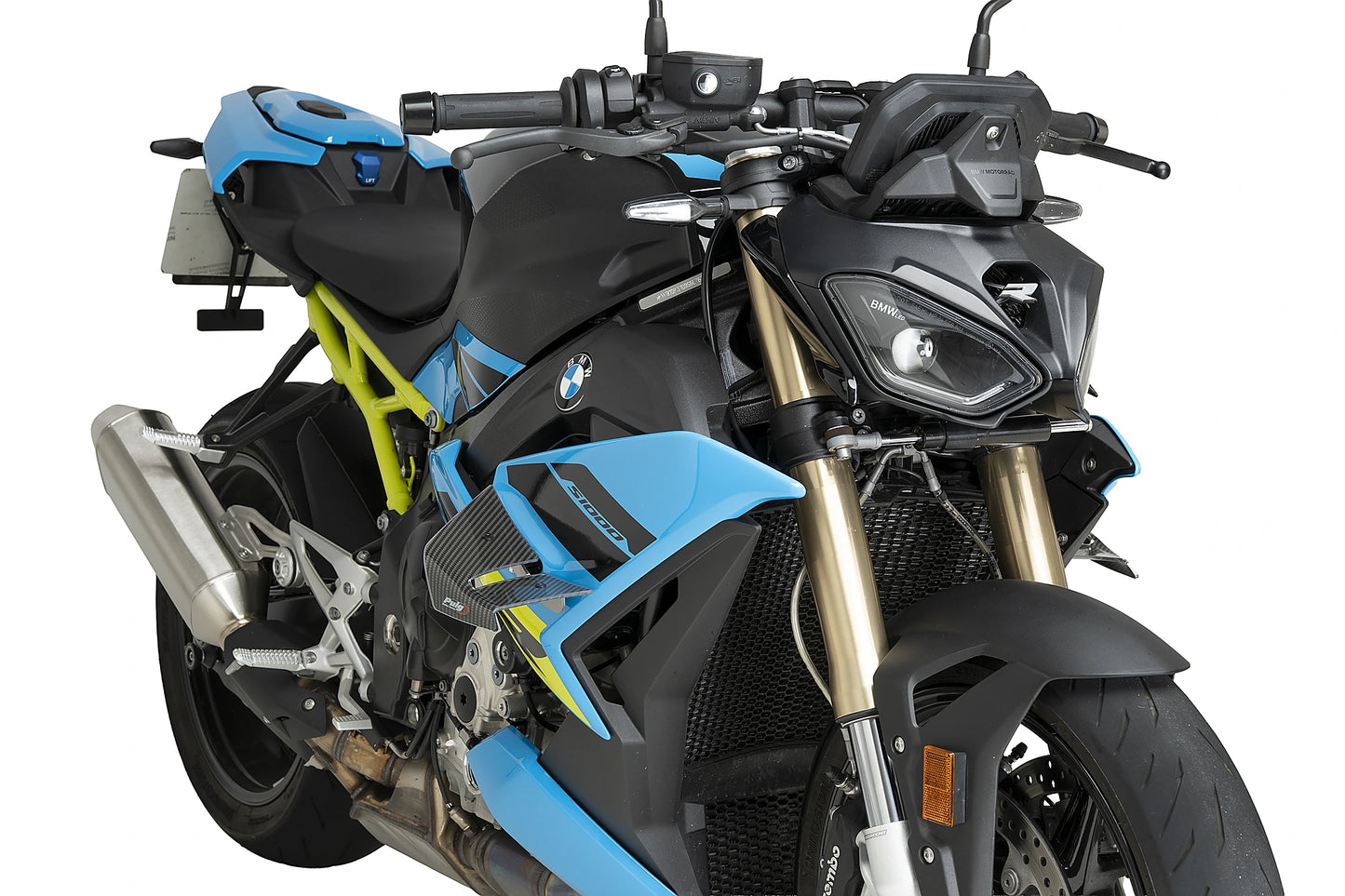 PUIG D12 Spoiler | mit ABE | carbon-look | passend für BMW S 1000 R - Modelle (2025-2026)