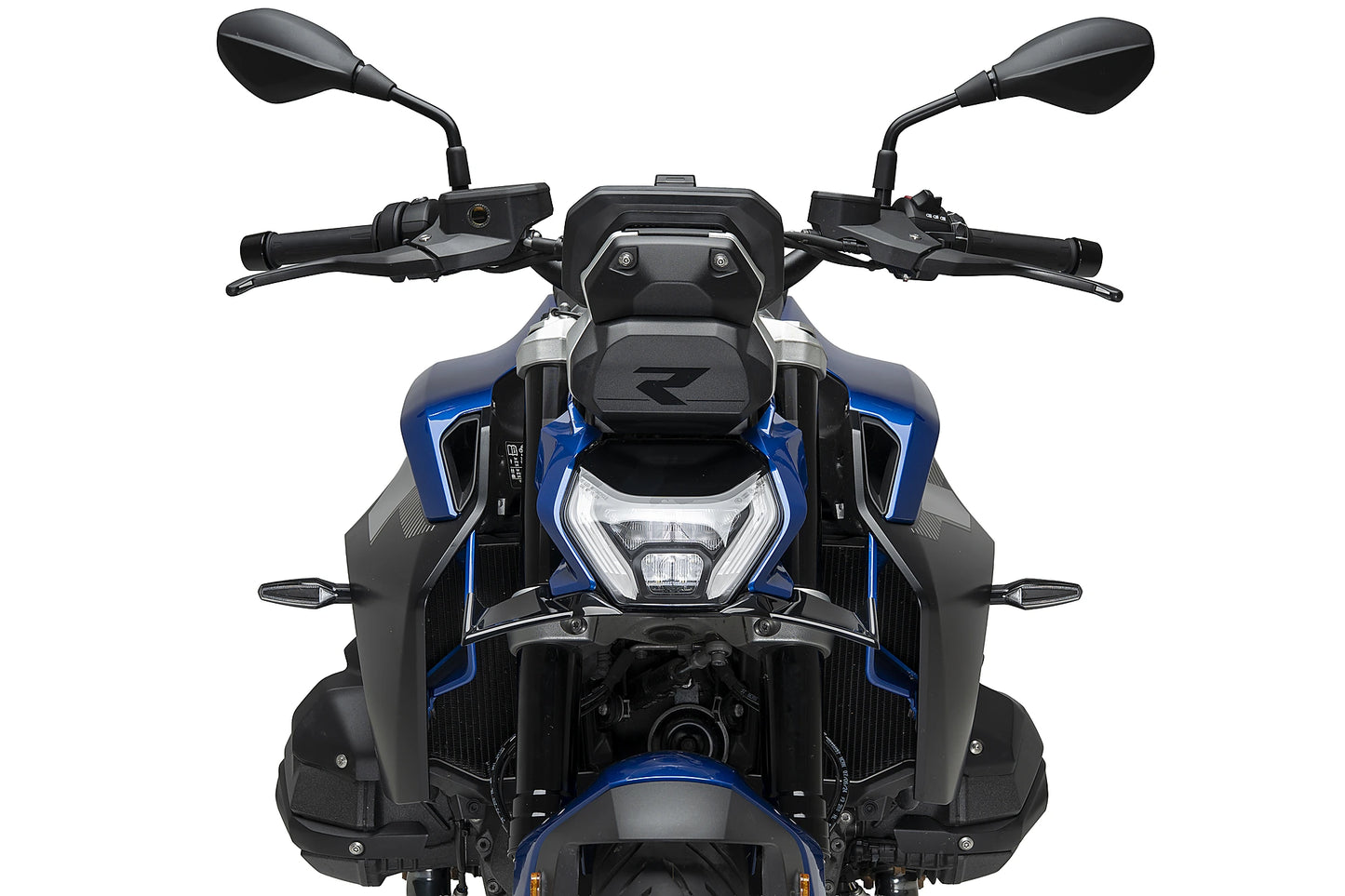 PUIG Downforce Naked Front Spoiler | mit ABE | matt-schwarz | passend für BMW R 1300 R Performance - Modelle (2025-2026)