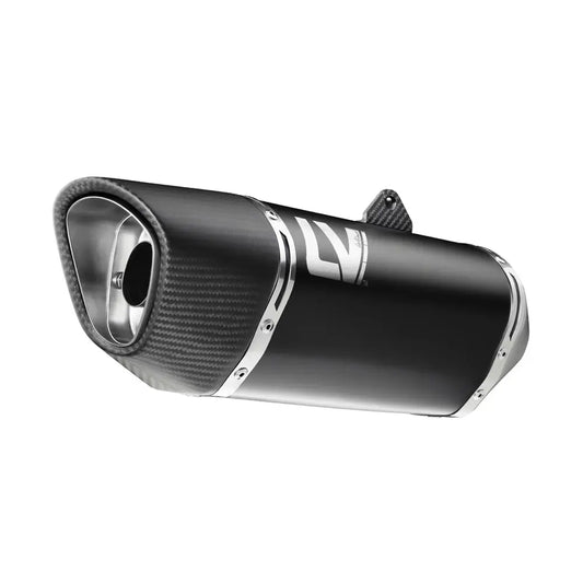 LeoVince LV-14 R | Slip-On Endschalldämpfer | E-Nummer | Black Edition | passend für Kawasaki Ninja 1100 SX - Modelle (2025-2026)