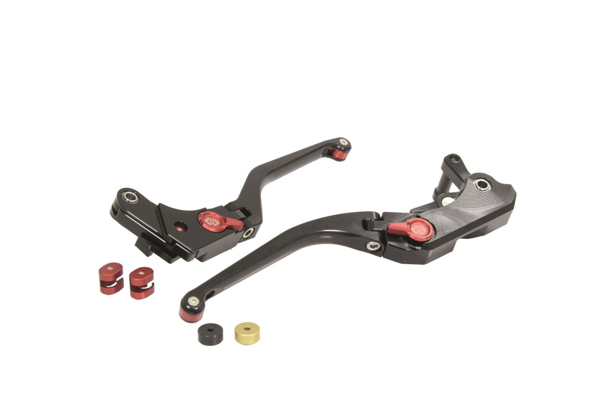 Gilles Maximum Performance Handbremshebel | verstellbar | ABE | BLACK | passend für Yamaha YZF-R1 / M & YZF-R6 - Modelle