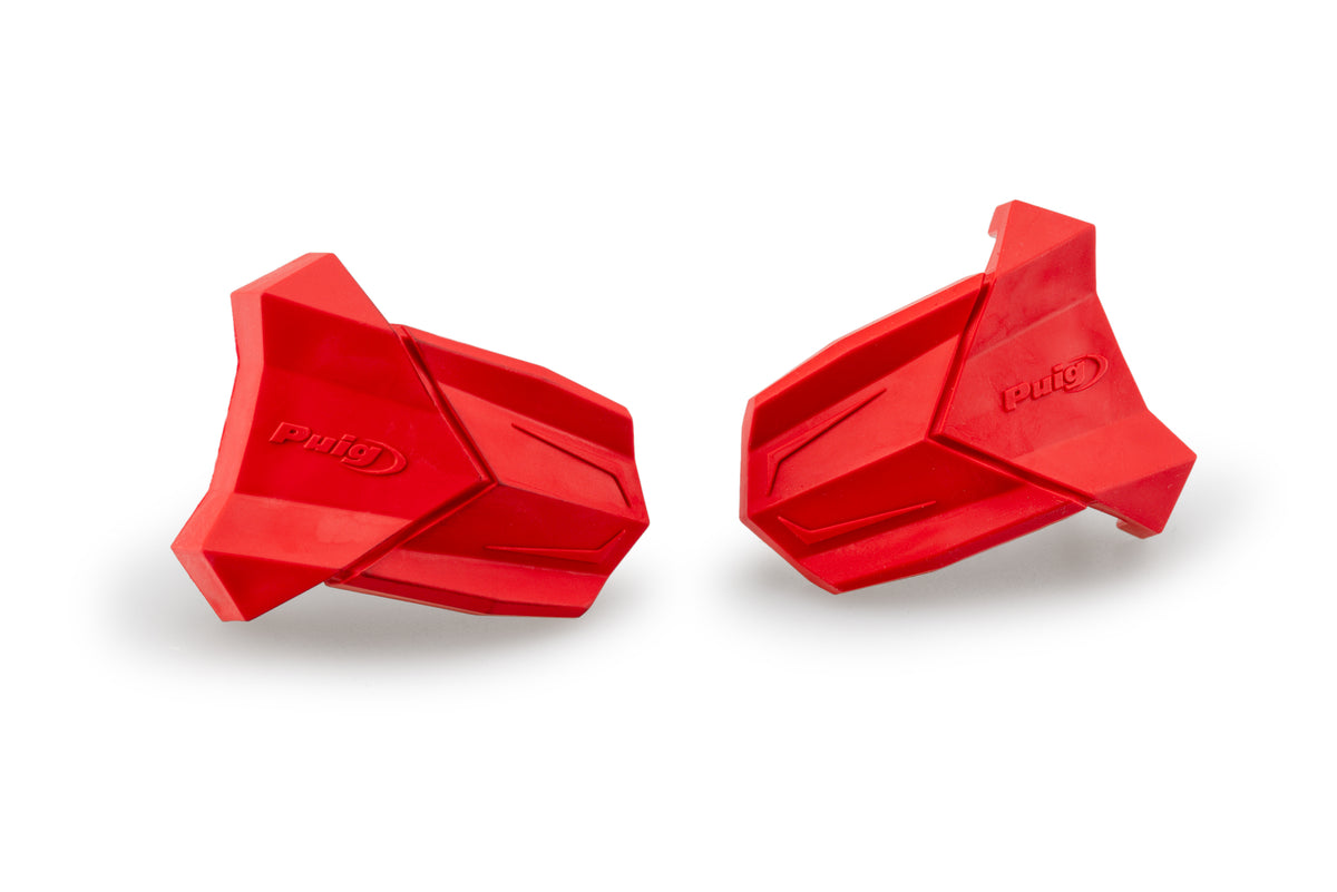 PUIG Sturzpads S19 | rot | passend für Kawasaki Z900 / SE - Modelle (2025-2026)
