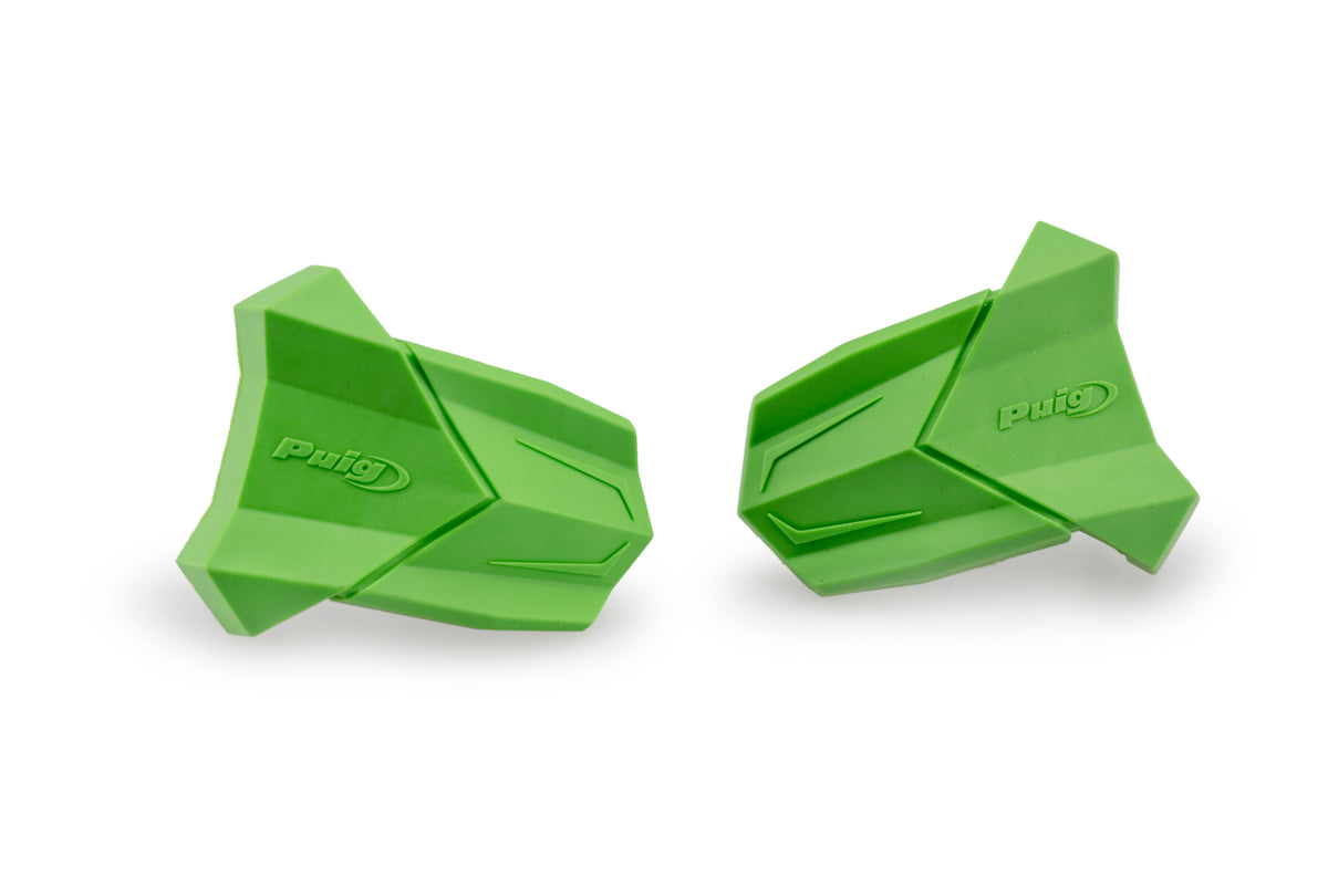 PUIG Sturzpads S19 | grün | passend für Kawasaki Z900 / SE - Modelle (2025-2026)