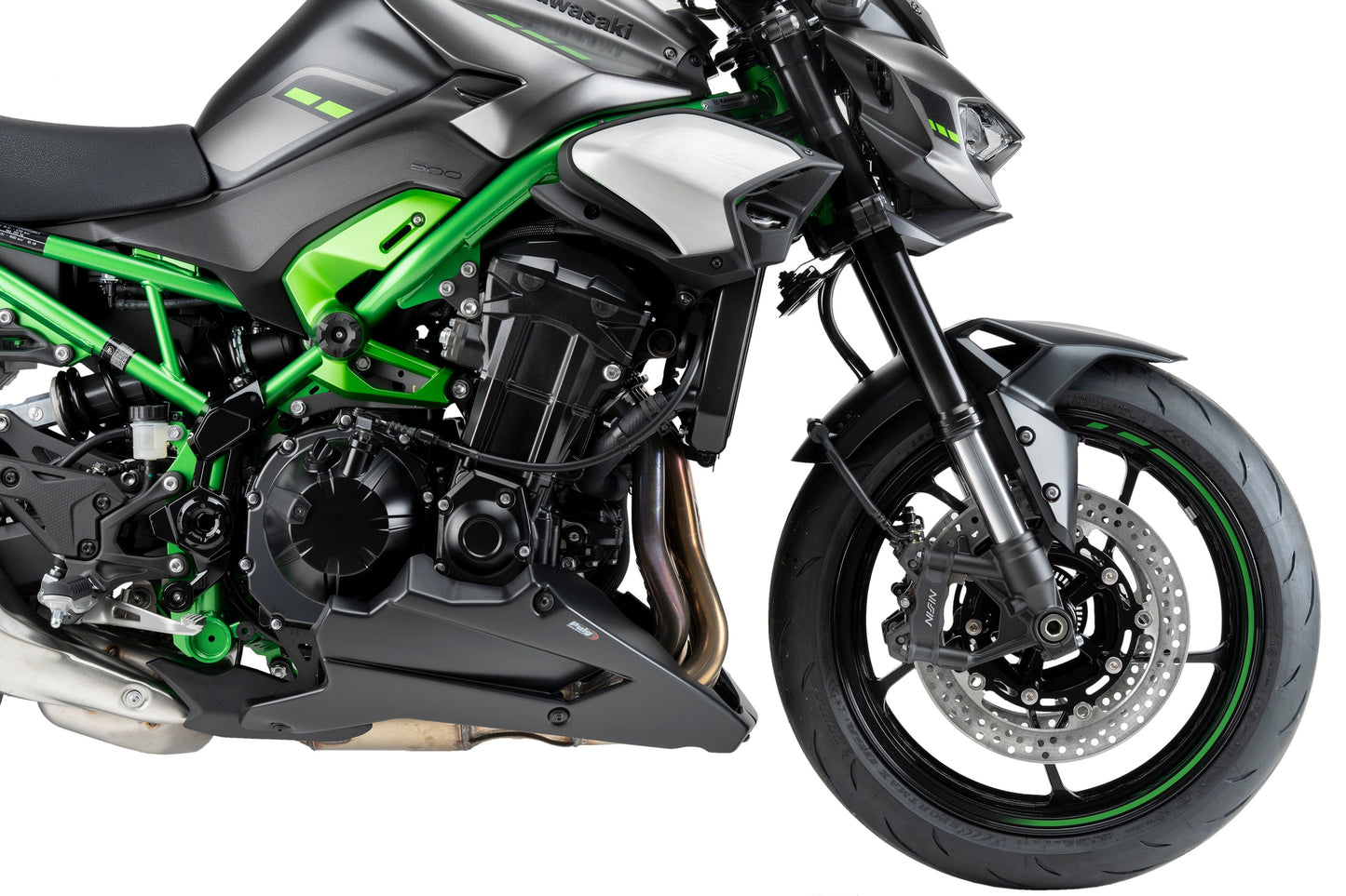 PUIG Bugspoiler | mit ABE | matt-schwarz | passend für Kawasaki Z900 / SE - Modelle (2025)